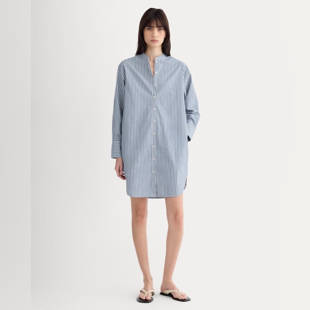 ✨NWOT✨ Everlane Relaxed Shirt Dress in Ultrasoft Cotton